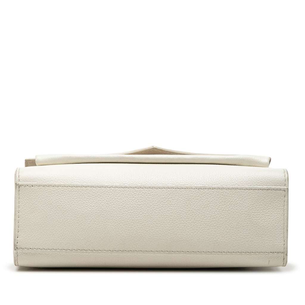 Louis Vuitton Soft Calfskin MyLockMe Chain BB White Leather Very good condition - Inside View