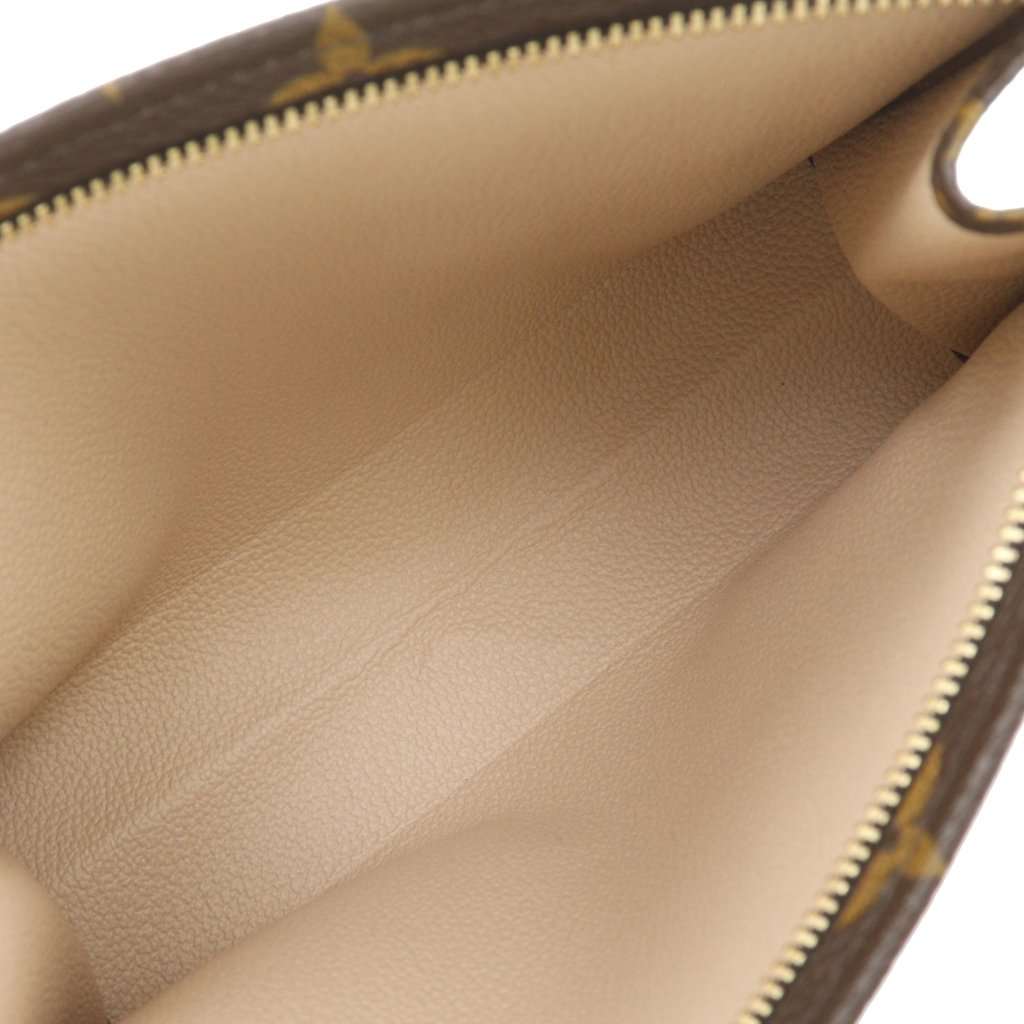 Louis Vuitton Monogram Toiletry Pouch 19 Brown Very good condition - Inside View