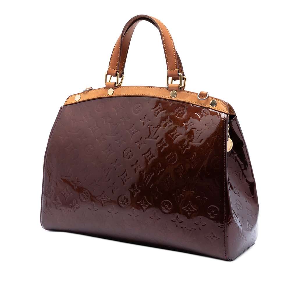 Louis Vuitton Monogram Vernis Brea GM Red Leather Very good condition - Back View