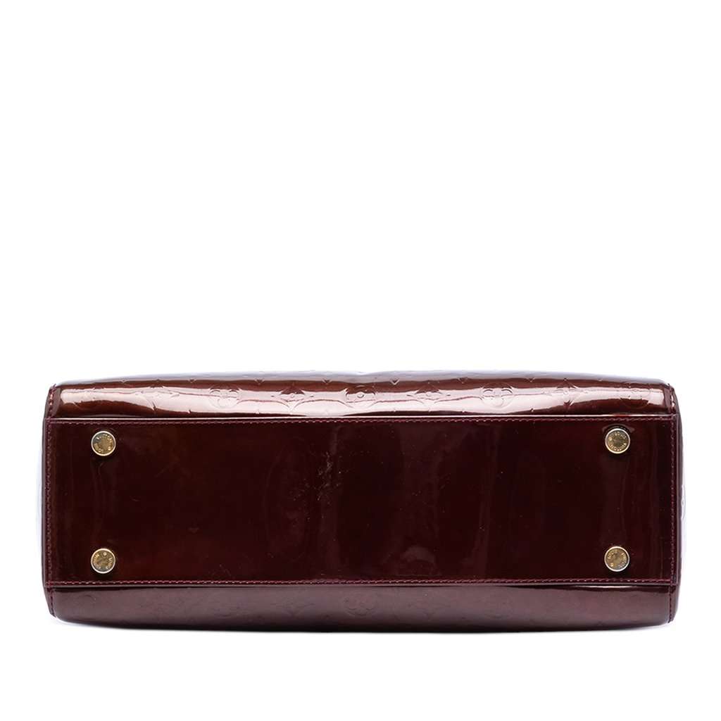 Louis Vuitton Monogram Vernis Brea GM Red Leather Very good condition - Inside View