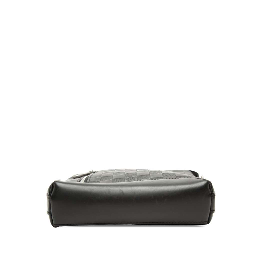 Louis Vuitton Damier Infini Discovery Messenger BB Black Leather Very good condition - Inside View