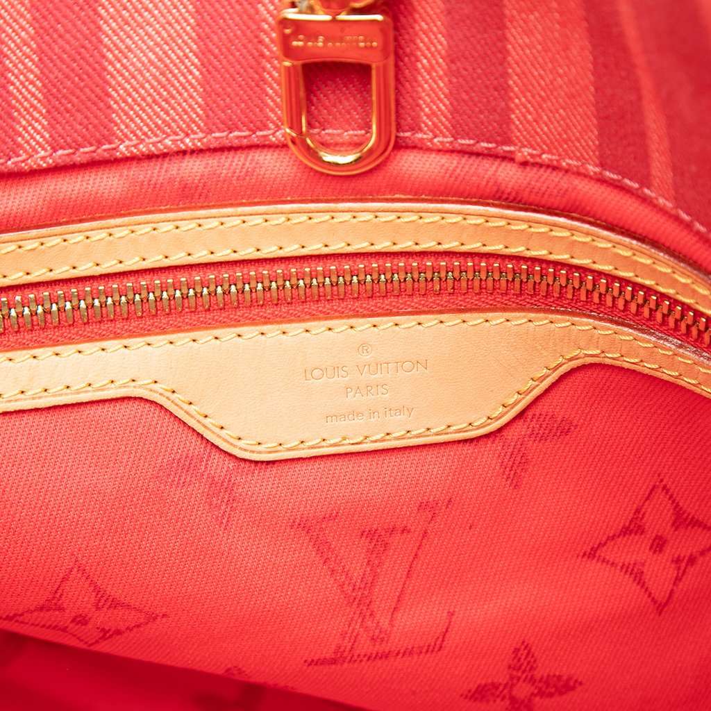 Louis Vuitton Canvas Plein Soleil Cabas PM Red Very good condition - Box View