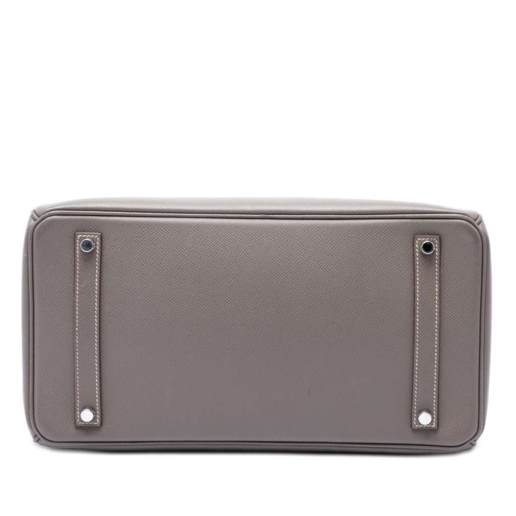 Hermès Togo Birkin Retourne 35 Brown Leather Very good - Inside View