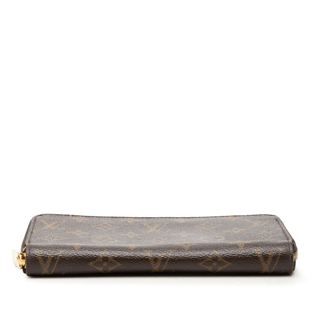 Louis Vuitton Monogram Zippy Long Wallet Brown Very good condition - Inside View