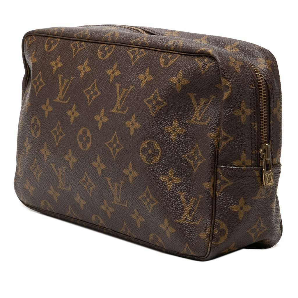Louis Vuitton Monogram Trousse Toilette 28 Brown Very good condition - Back View