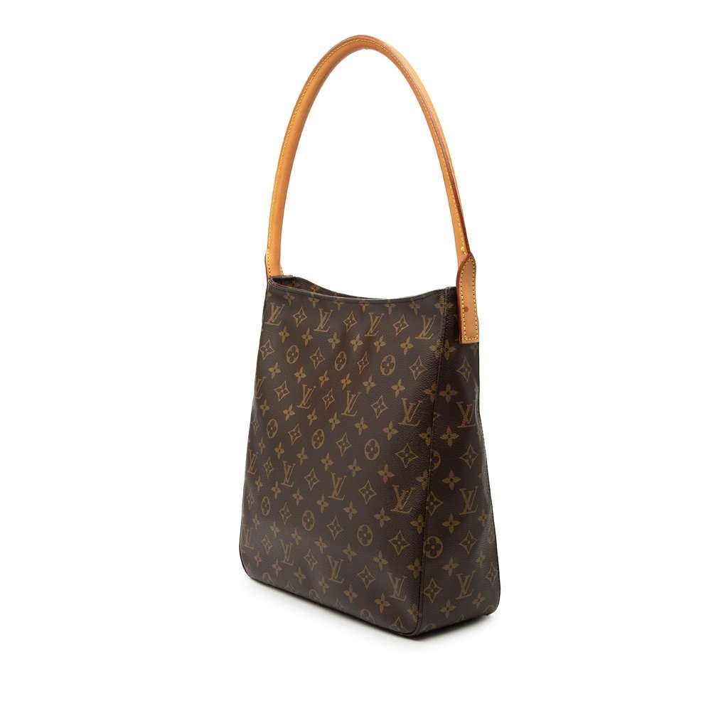 Louis Vuitton Monogram Looping GM Brown Very good condition - Back View