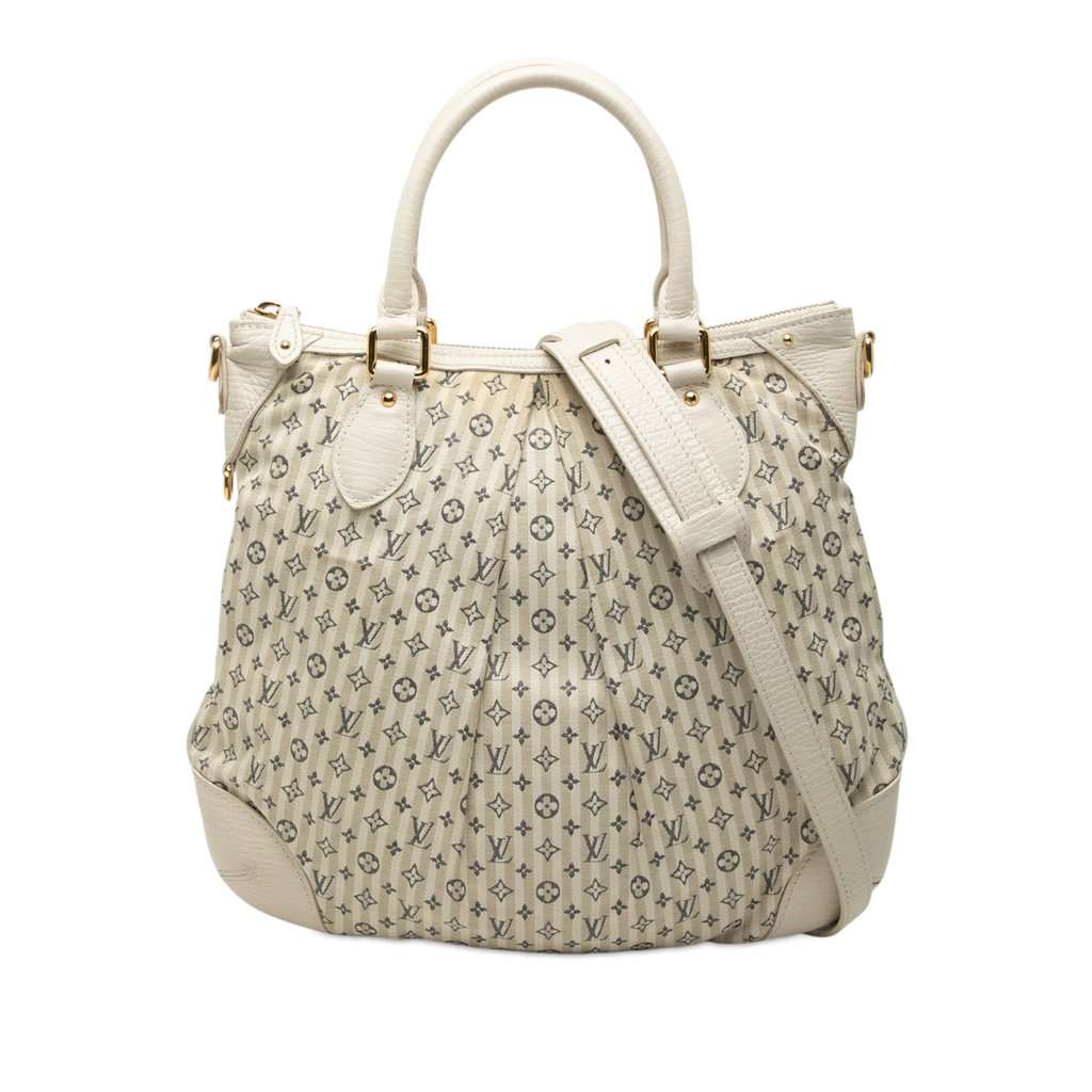 Louis Vuitton Monogram Mini Lin Croisette Marina PM Beige Very good condition - Front View