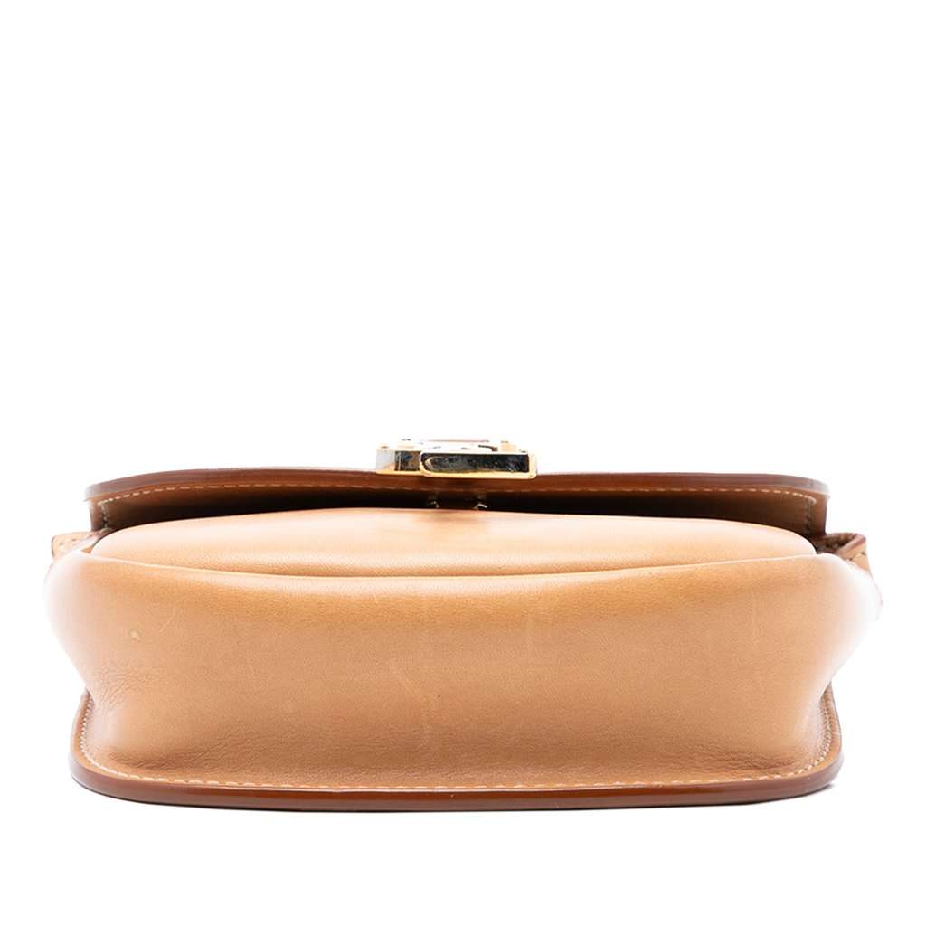 Saint Laurent Small Leather Kaia Crossbody Brown Leather Very good condition - Inside View