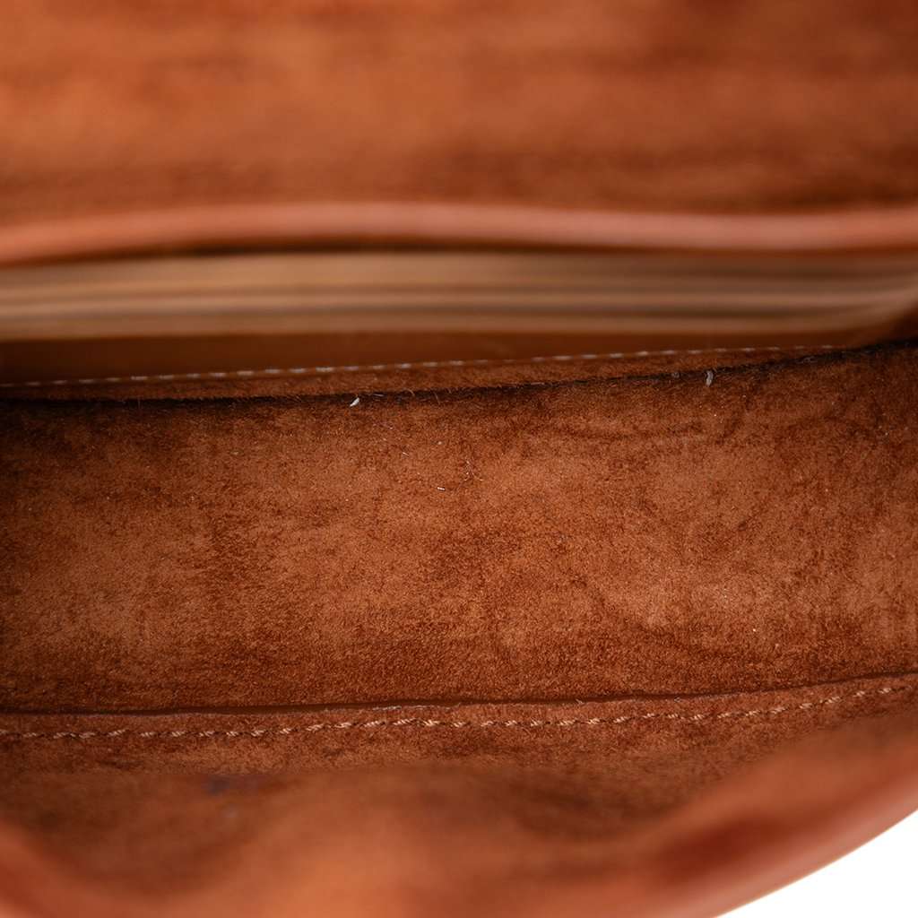 Saint Laurent Small Leather Kaia Crossbody Brown Leather Very good condition - Model View