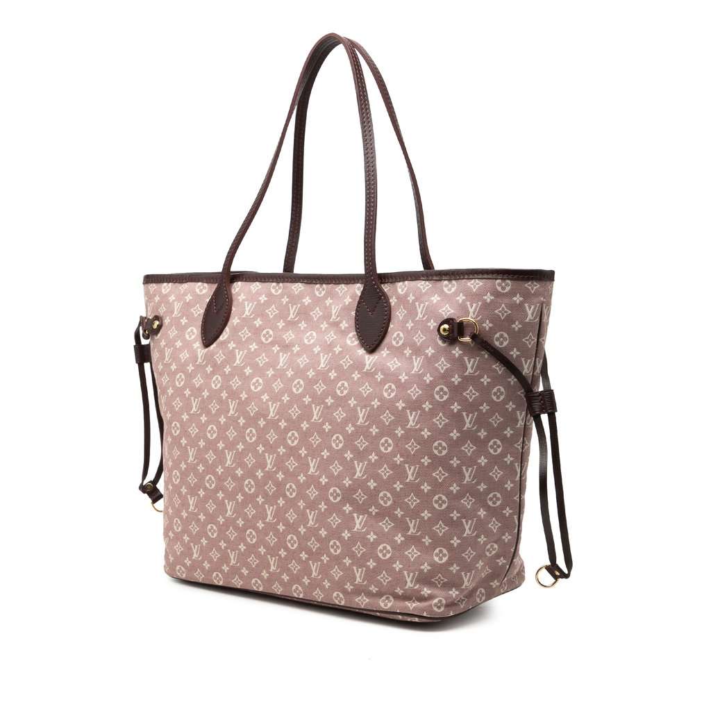Louis Vuitton Monogram Idylle Neverfull MM Pink Very good - Back View