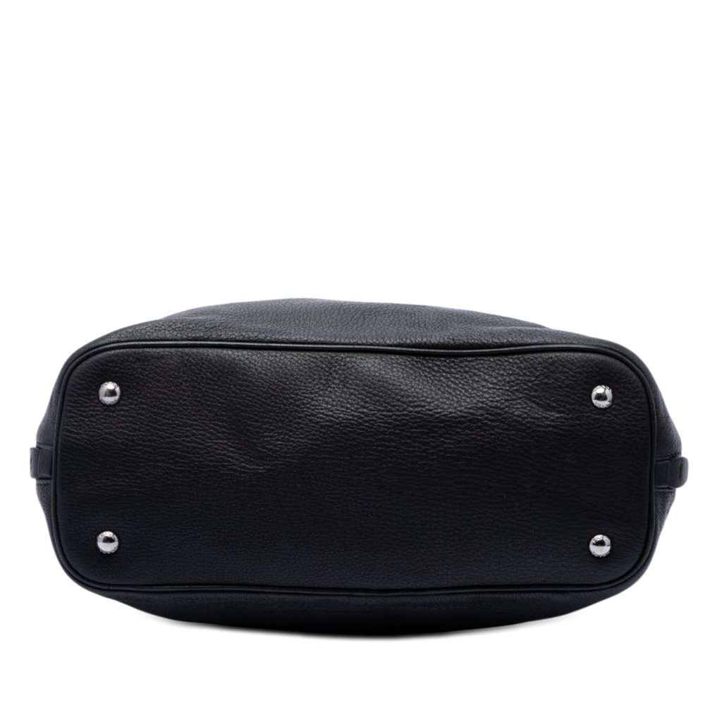 Prada Bicolor Cervo Deerskin Side Zip Convertible Tote MultiColor Leather Very good condition - Inside View