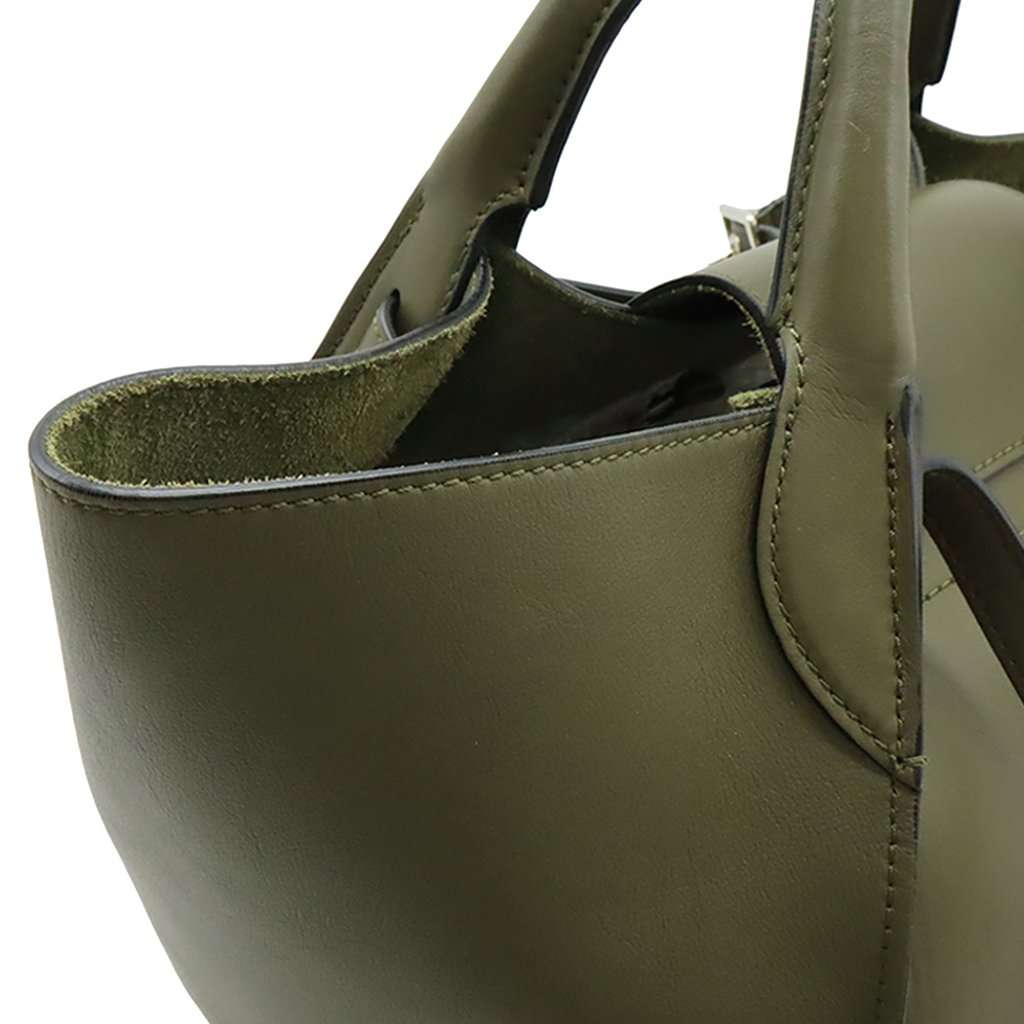 Celine Small Smooth Calfskin Big Bag Green Leather Very good condition - Model View