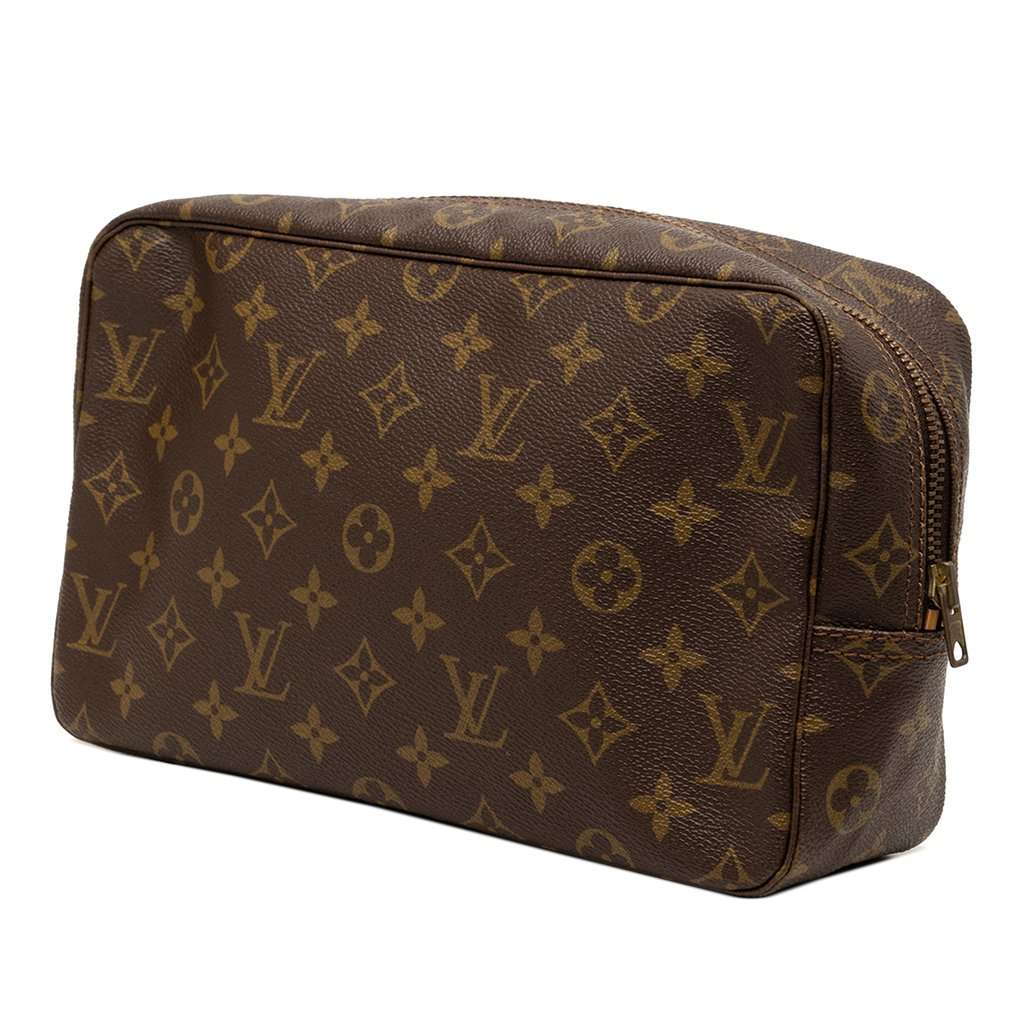 Louis Vuitton Monogram Trousse Toilette 28 Brown Very good condition - Back View