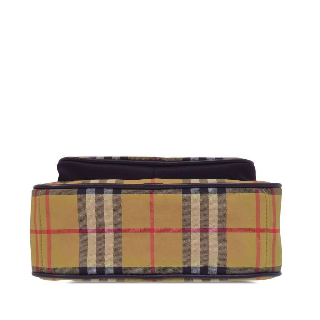 Burberry House Check Nylon Paddy Crossbody Beige Very good condition - Inside View