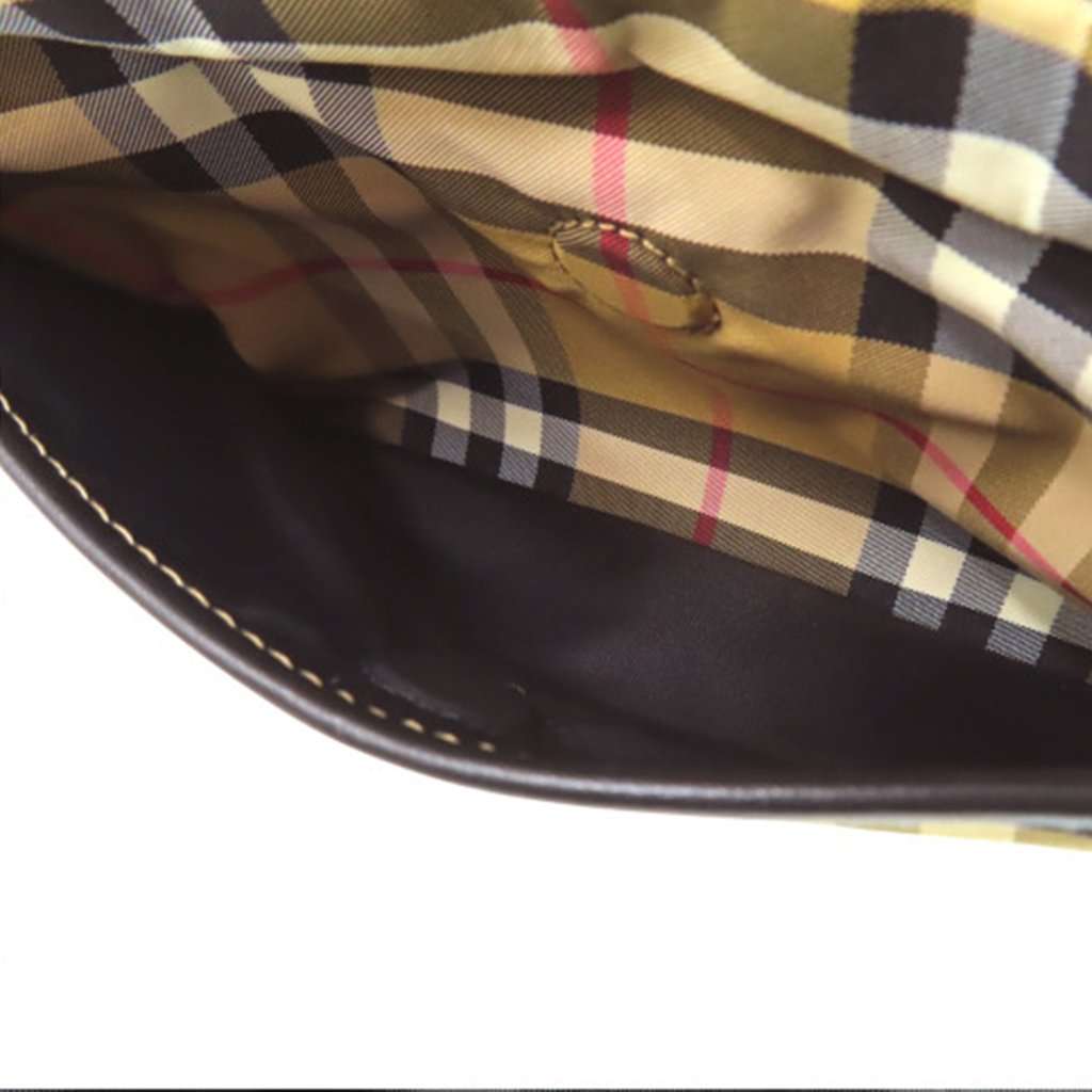 Burberry House Check Nylon Paddy Crossbody Beige Very good condition - Box View