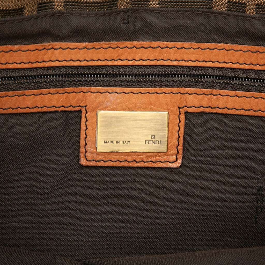 Fendi Zucca Canvas Tote Brown Very good condition - Box View