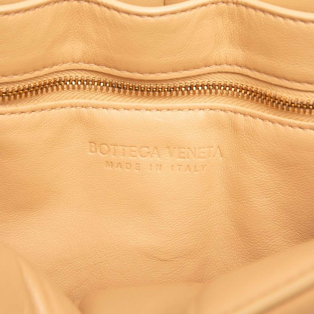 Bottega Veneta Nappa Intrecciato Padded Cassette Crossbody Brown Leather Very good - Box View