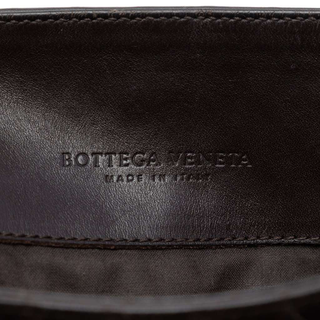Bottega Veneta Nappa Intrecciato Crossbody Brown Leather Very good condition - Box View