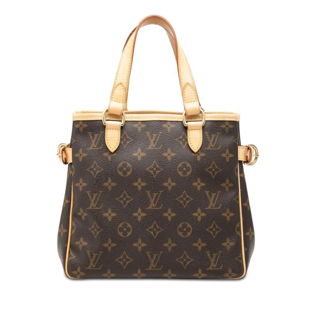 Louis Vuitton Monogram Batignolles Vertical PM Brown Very good - Front View