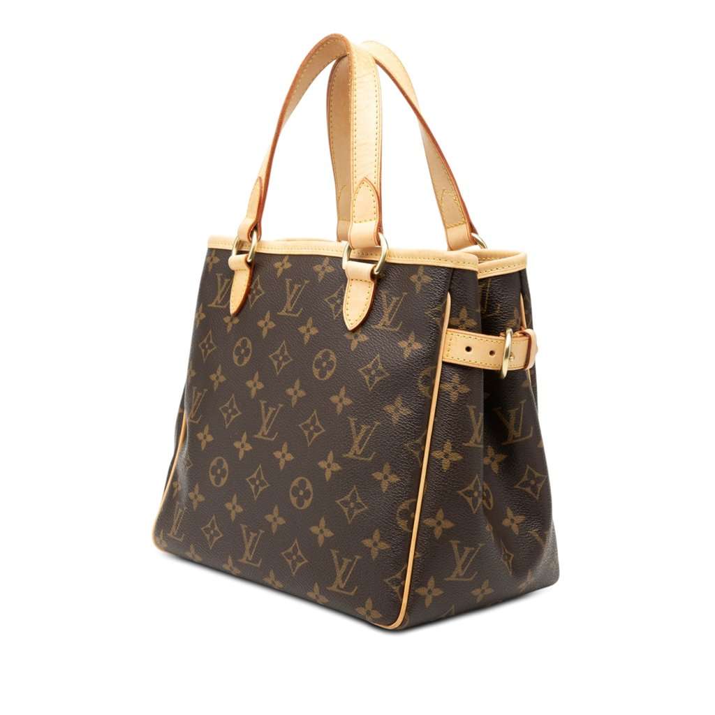 Louis Vuitton Monogram Batignolles Vertical PM Brown Very good - Back View