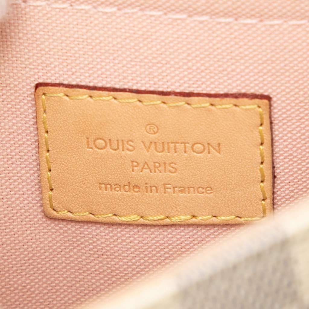Louis Vuitton Damier Azur Croisette White Very good condition - Box View