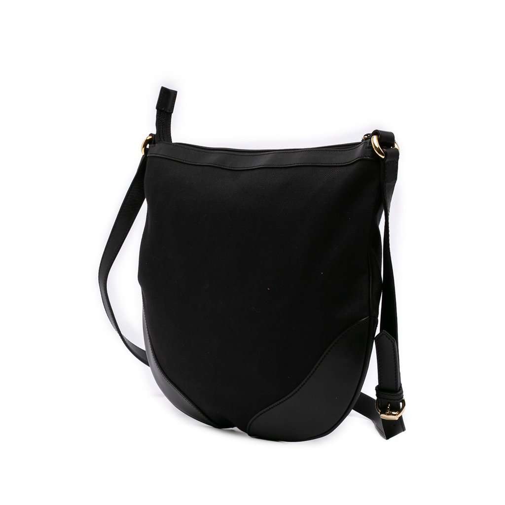Gucci Canvas Crossbody Black Very good - Back View