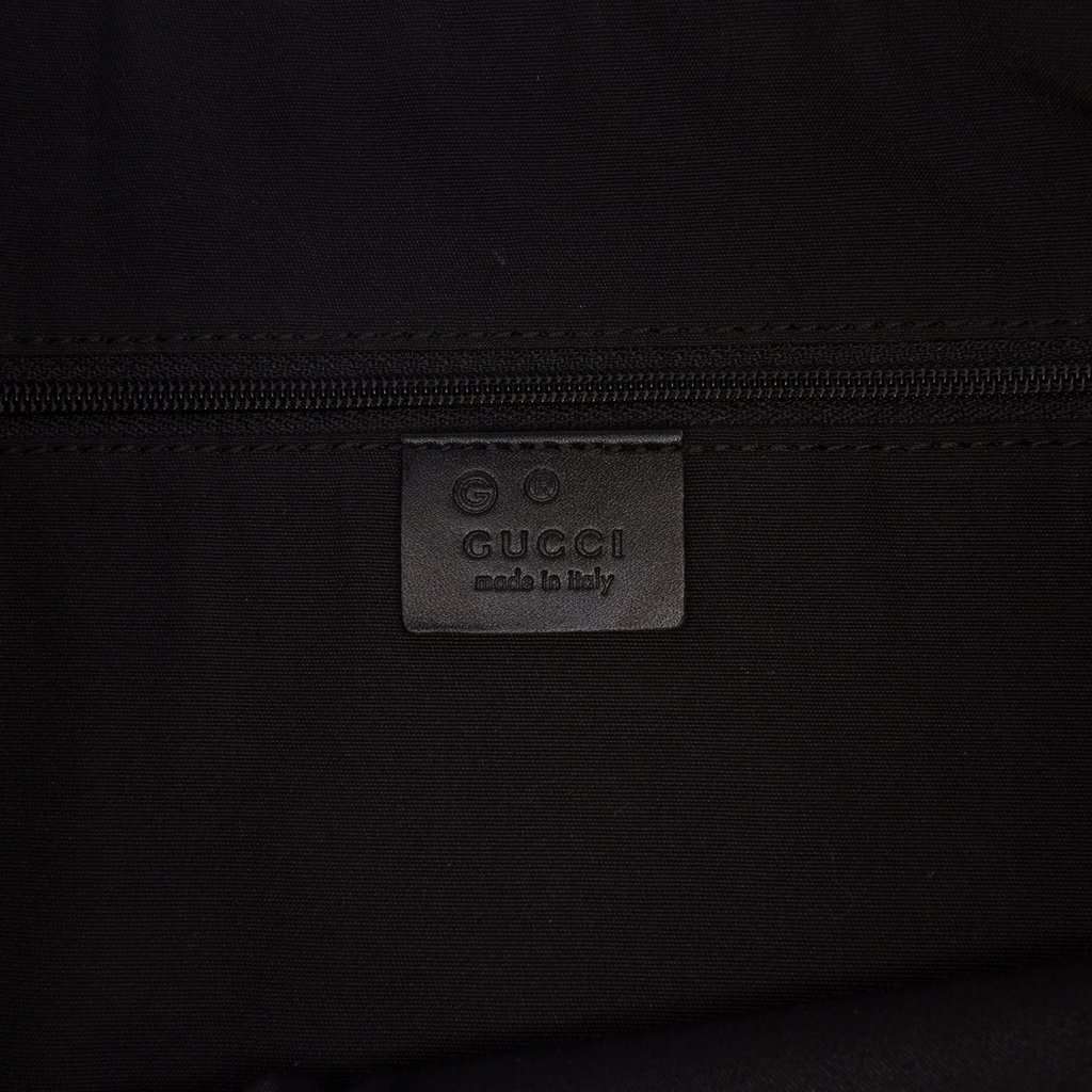 Gucci Canvas Crossbody Black Very good - Box View