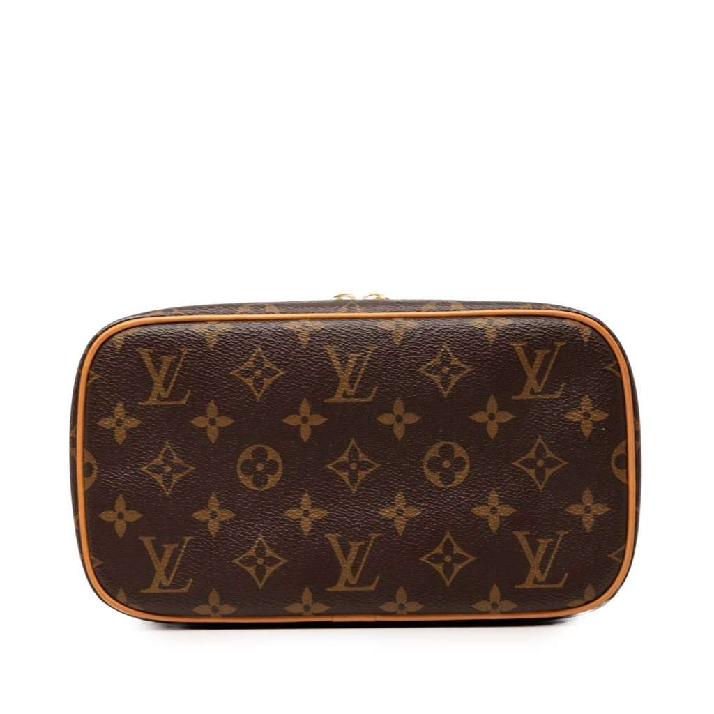Louis Vuitton Monogram Nice BB Vanity Case Brown Very good - Inside View