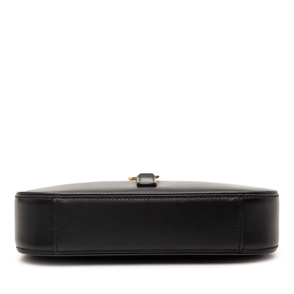 Saint Laurent Mini Smooth Calfskin Le 5 a 7 Black Leather Very good condition - Inside View