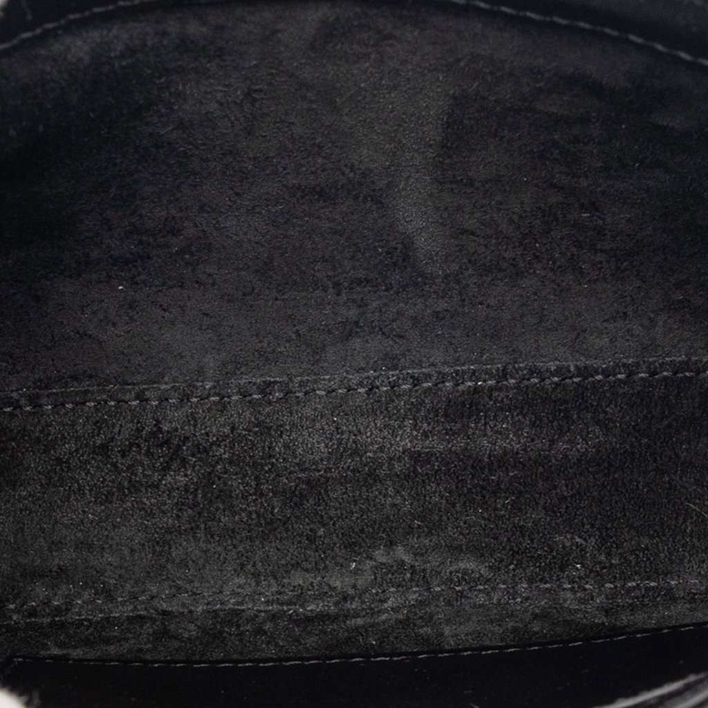 Saint Laurent Mini Smooth Calfskin Le 5 a 7 Black Leather Very good condition - Model View