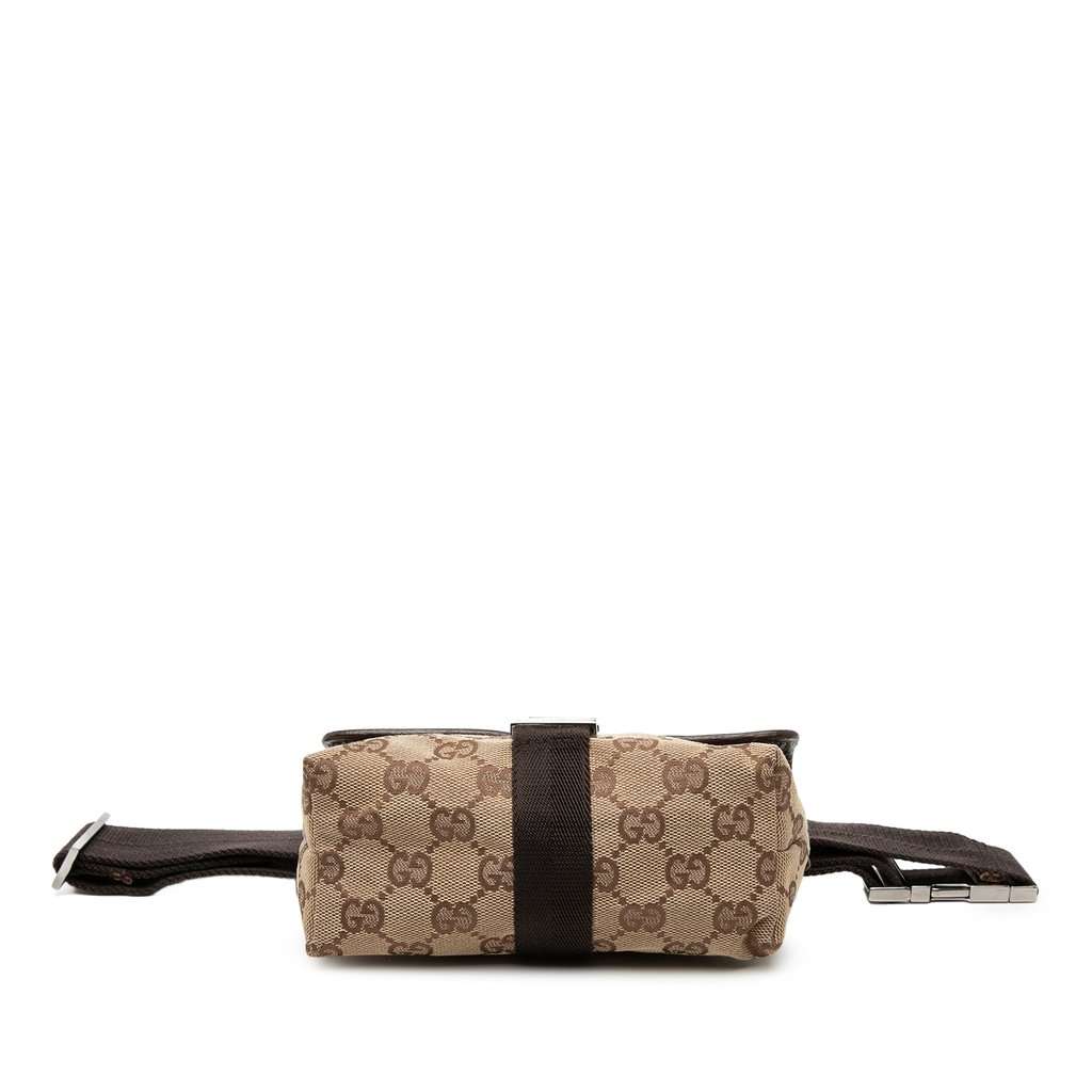 Gucci GG Canvas Belt Bag Beige Very good condition - Inside View