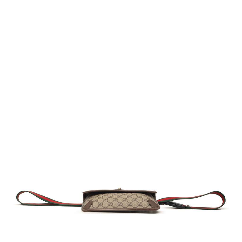 Gucci GG Supreme Web Neo Vintage Belt Bag Beige Very good condition - Inside View