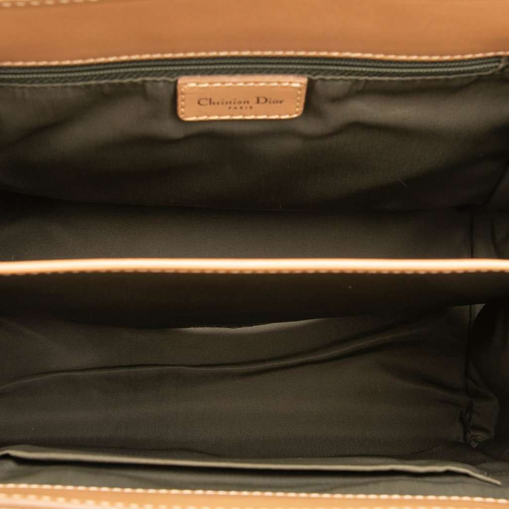 Dior Diorissimo Trotter Canvas Pocket Tote Green Very good condition - Model View