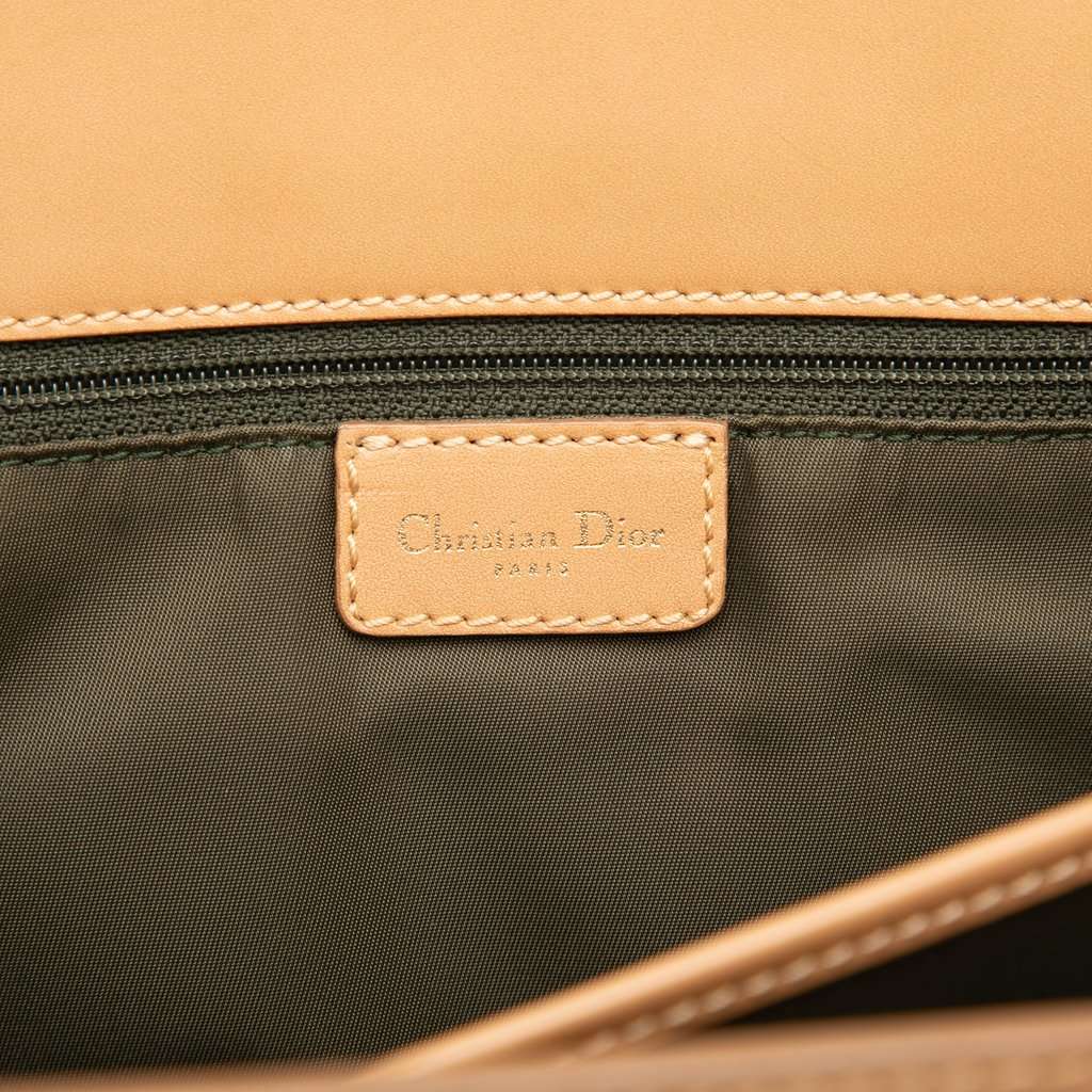 Dior Diorissimo Trotter Canvas Pocket Tote Green Very good condition - Box View