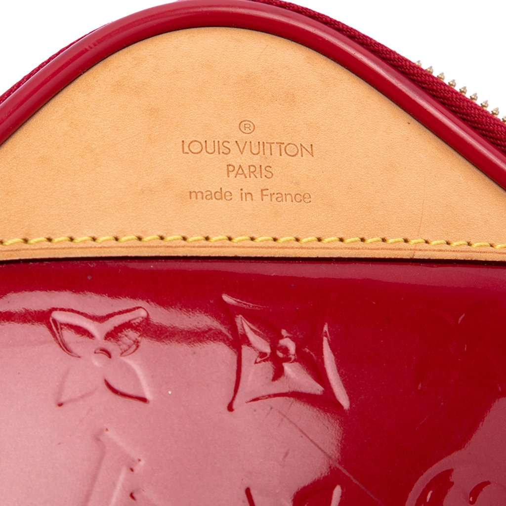Louis Vuitton Monogram Vernis Pegase 45 Red Leather Very good condition - Box View