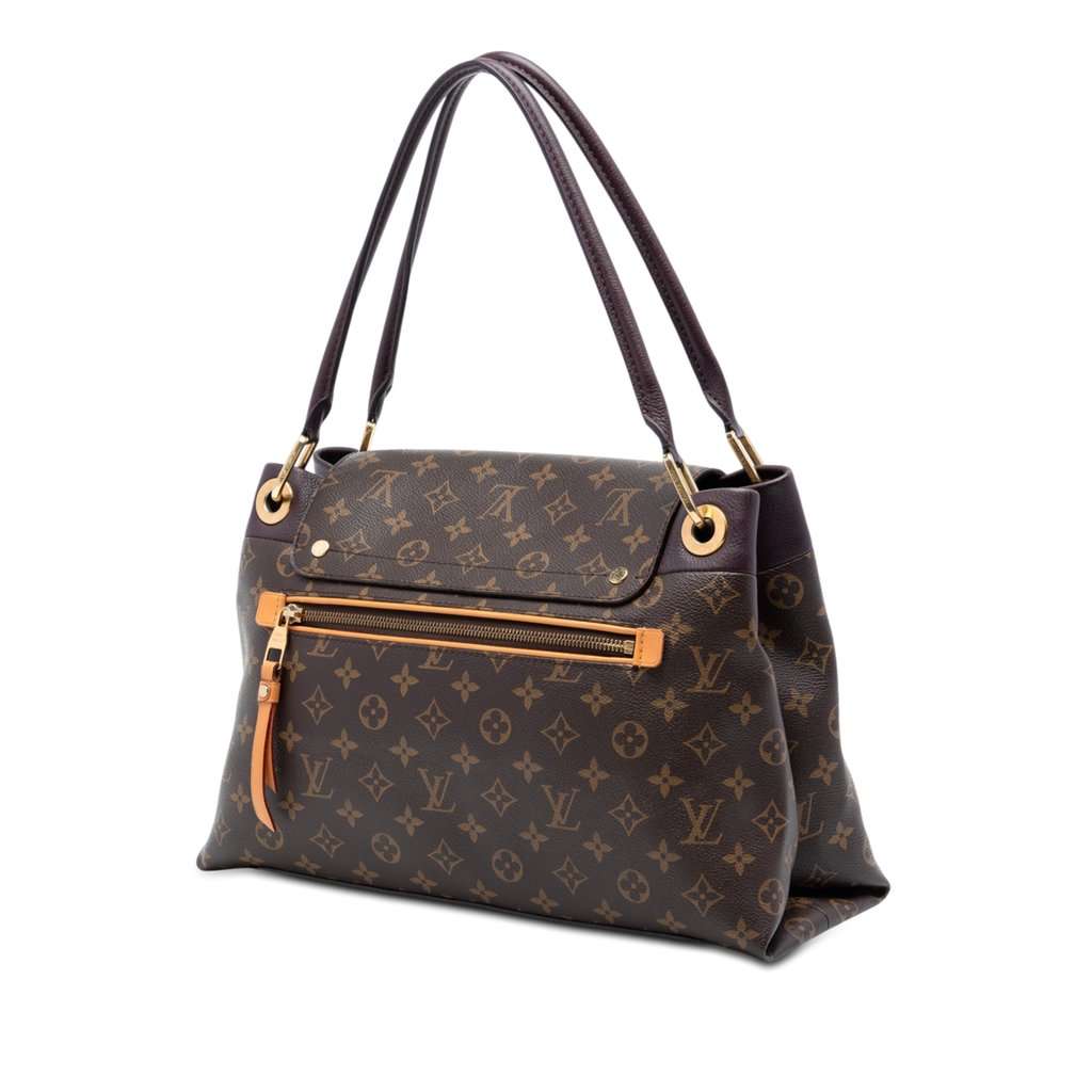 Louis Vuitton Monogram Olympe MM Brown Very good condition - Back View