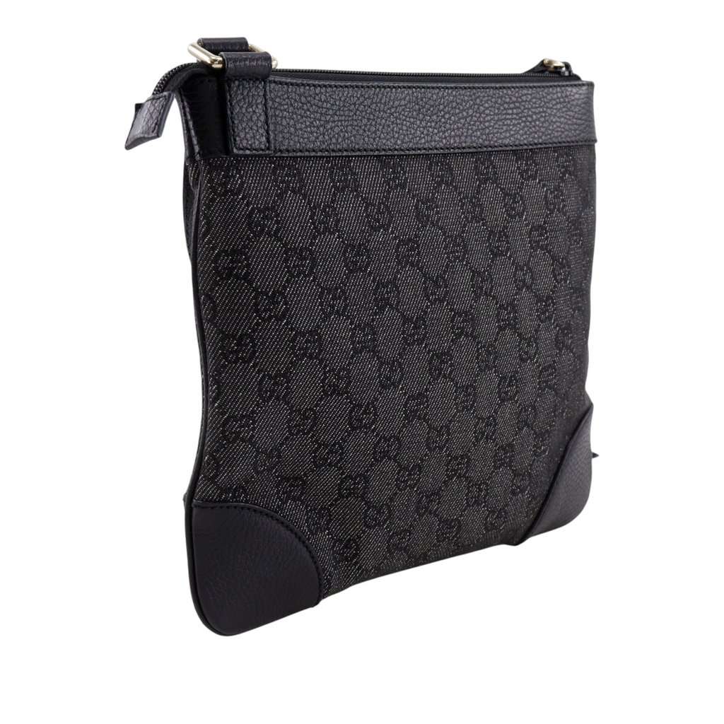 Gucci GG Denim Nailhead Crossbody MultiColor Very good - Inside View