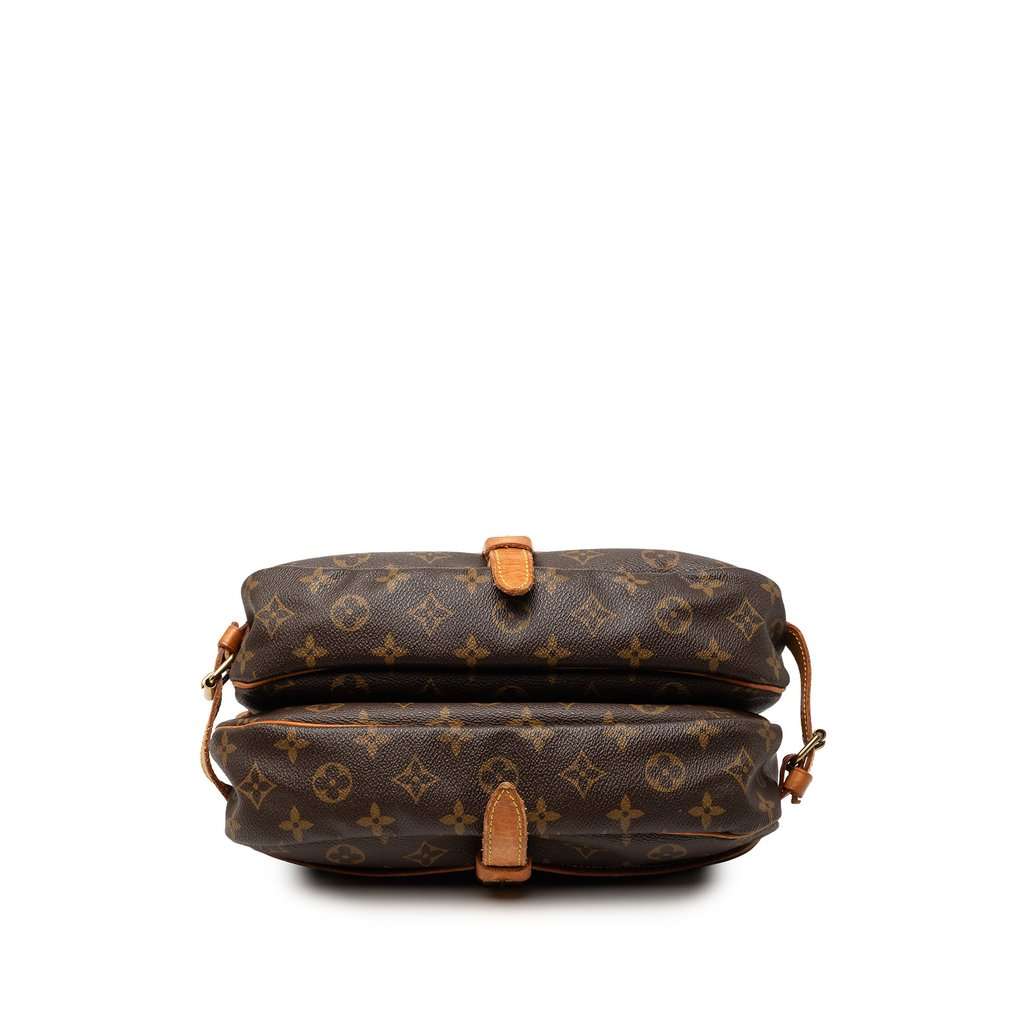 Louis Vuitton Monogram Saumur 30 Brown Good condition - Inside View