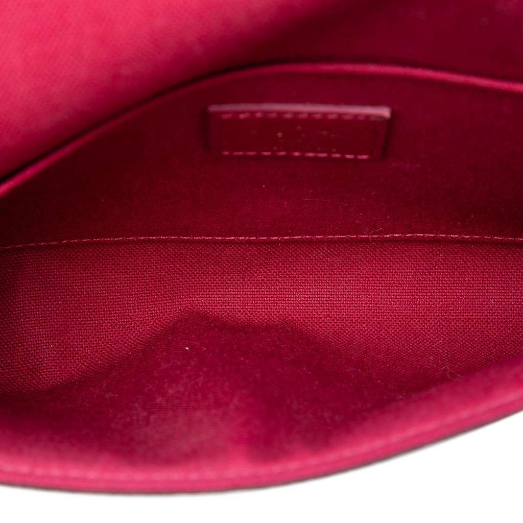 Louis Vuitton Monogram Pochette Felicie Brown Good condition - Model View