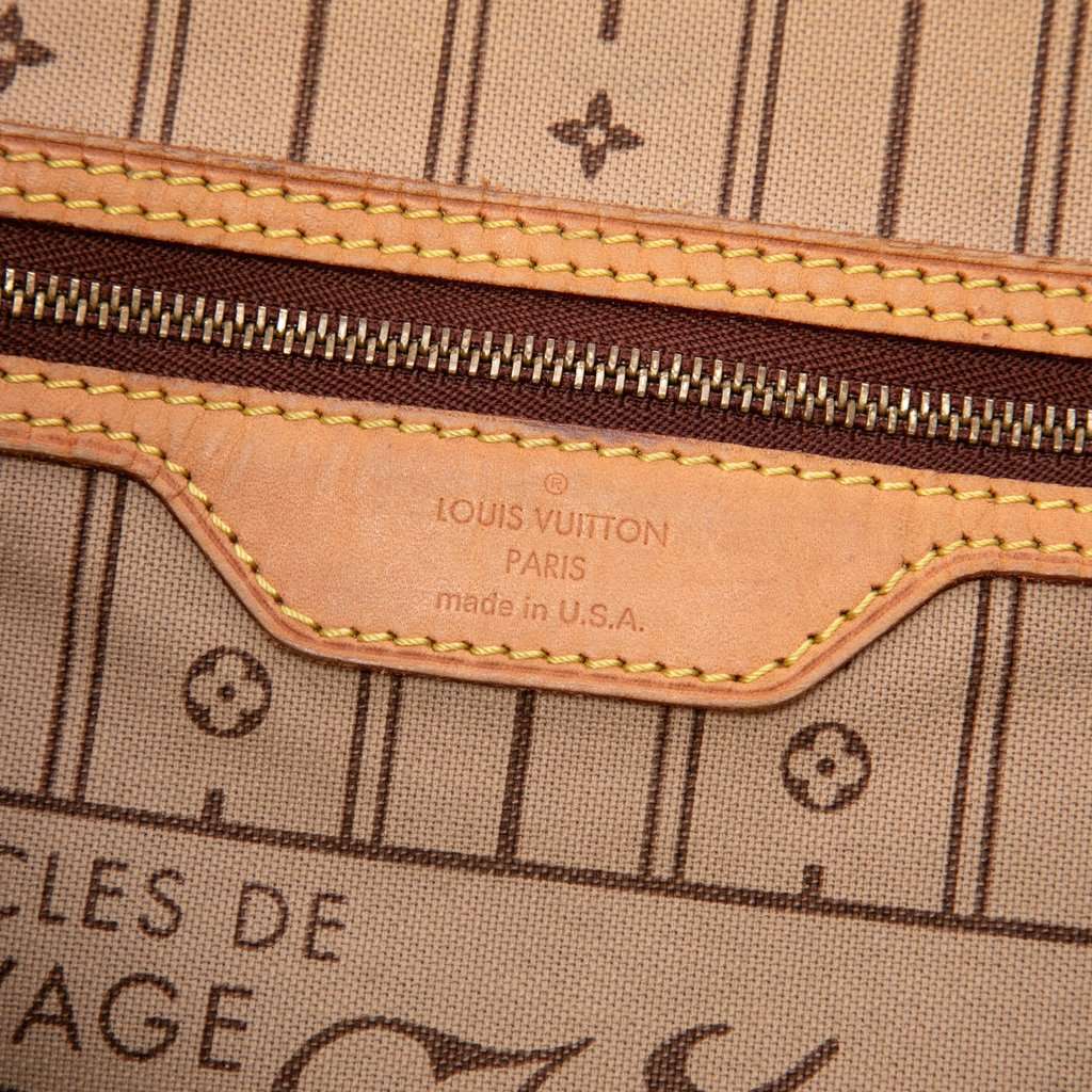 Louis Vuitton Monogram Neverfull GM Brown Very good - Box View