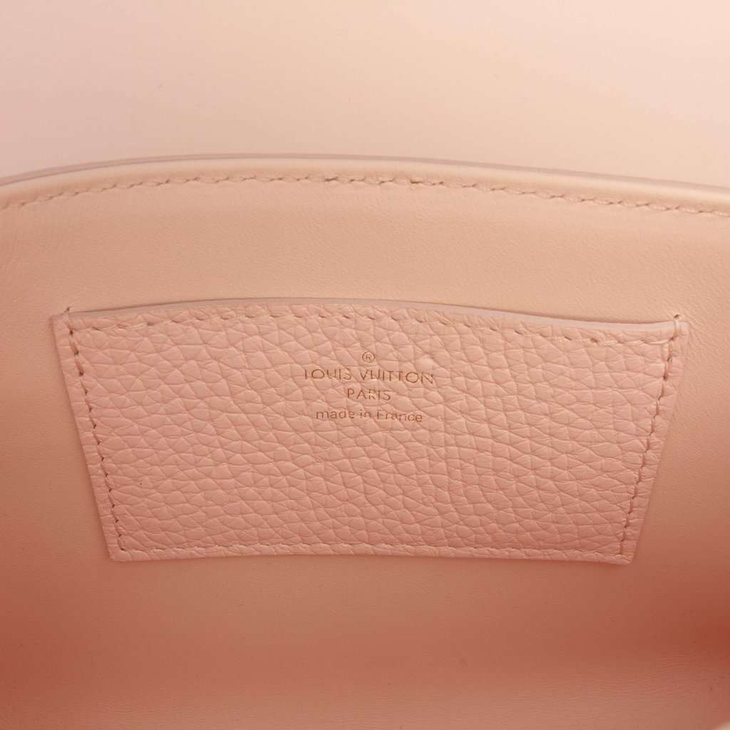 Louis Vuitton Taurillon Shearling Braided Handle Twist PM Pink Leather Very good - Box View