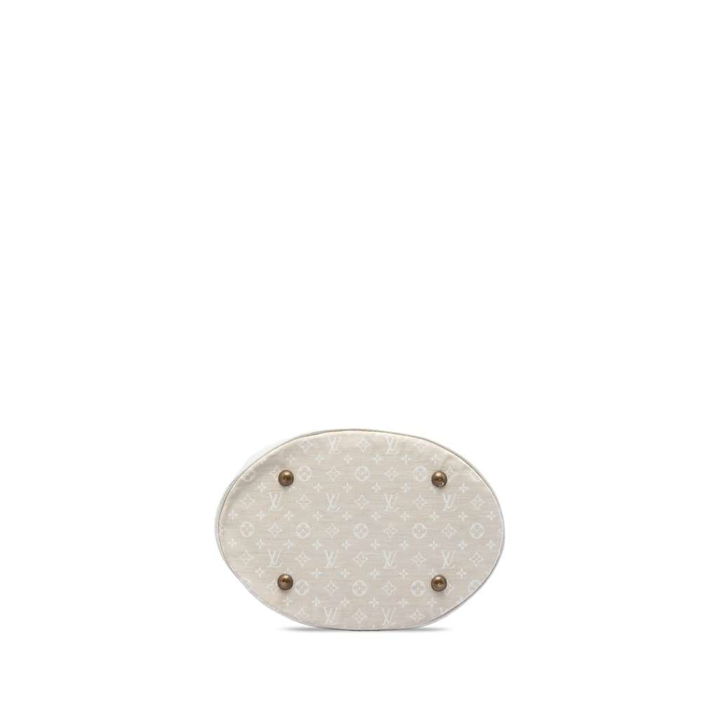 Louis Vuitton Monogram Mini Lin Bucket PM Beige Very good - Inside View