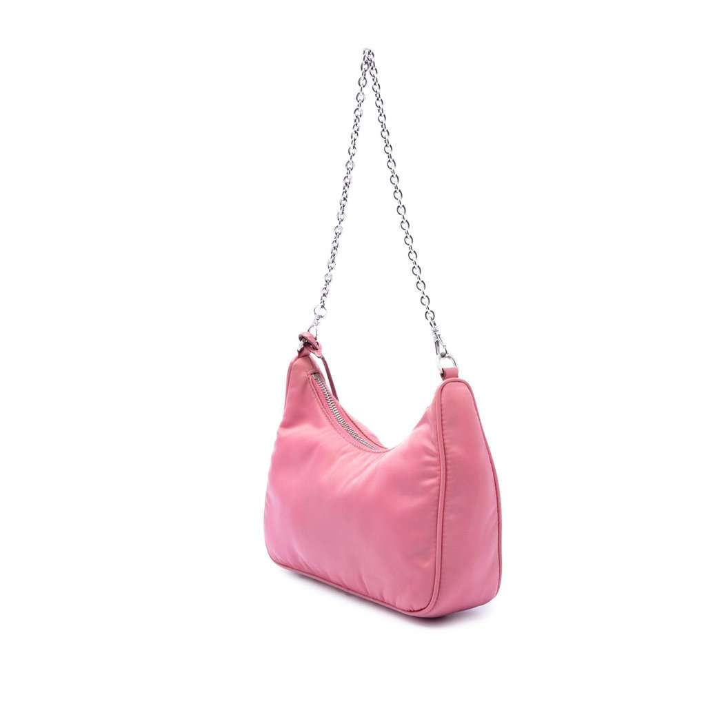 Prada Tessuto Re Edition 2005 Satchel Pink Very good - Back View