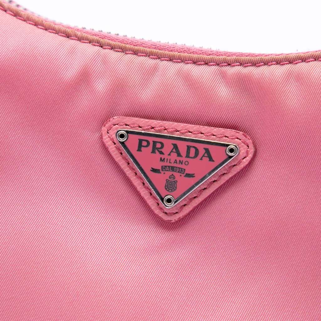 Prada Tessuto Re Edition 2005 Satchel Pink Very good - Box View