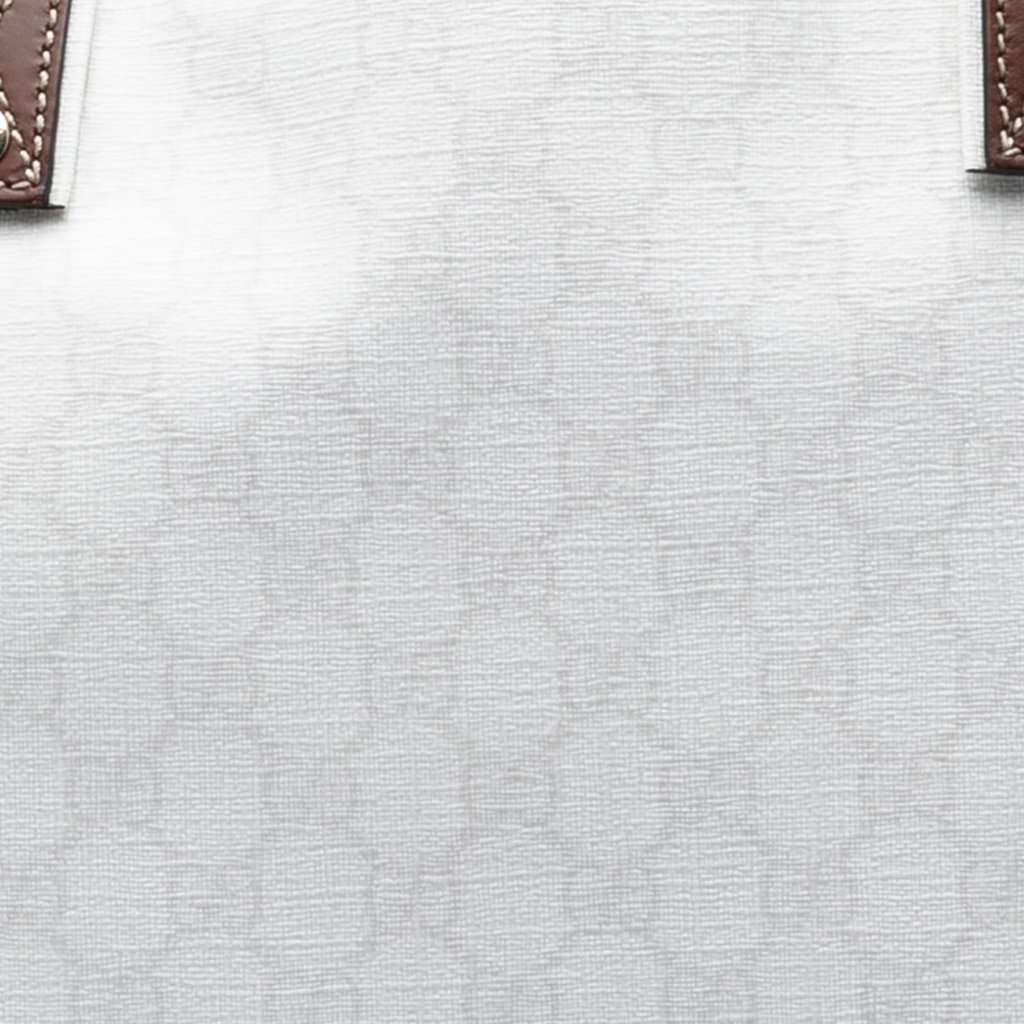 Gucci GG Supreme Web Tote White Very good - Box View