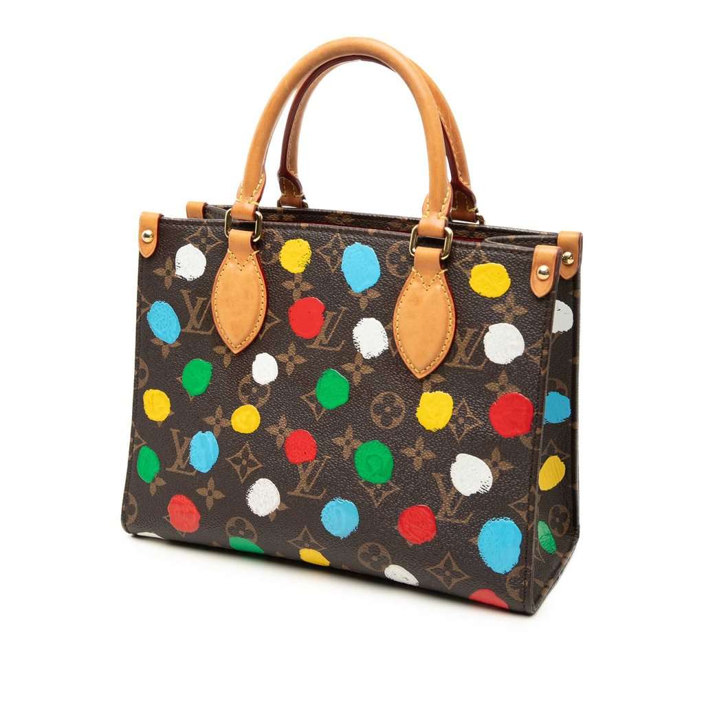 Louis Vuitton Yayoi Kusama Monogram OnTheGo PM Brown Very good - Back View