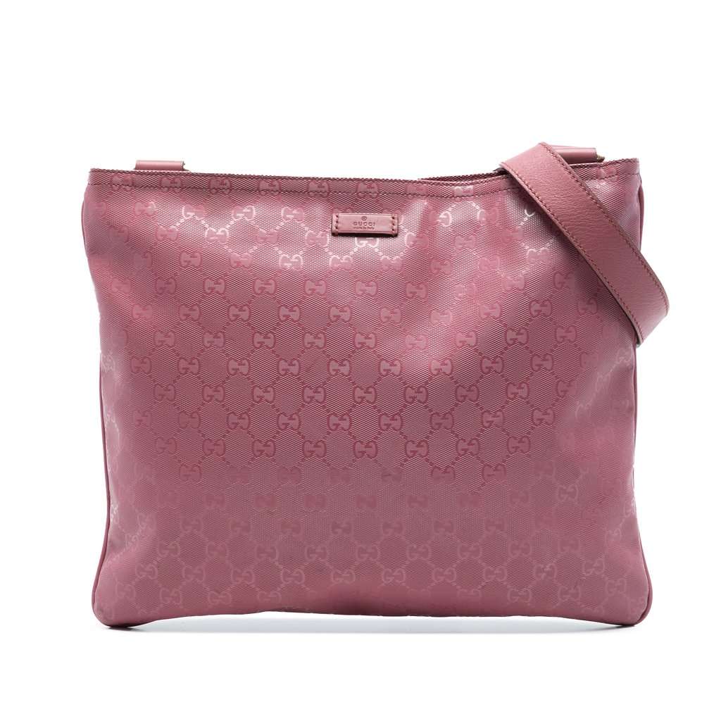 Gucci GG Imprime Crossbody Pink Very good condition - Front View