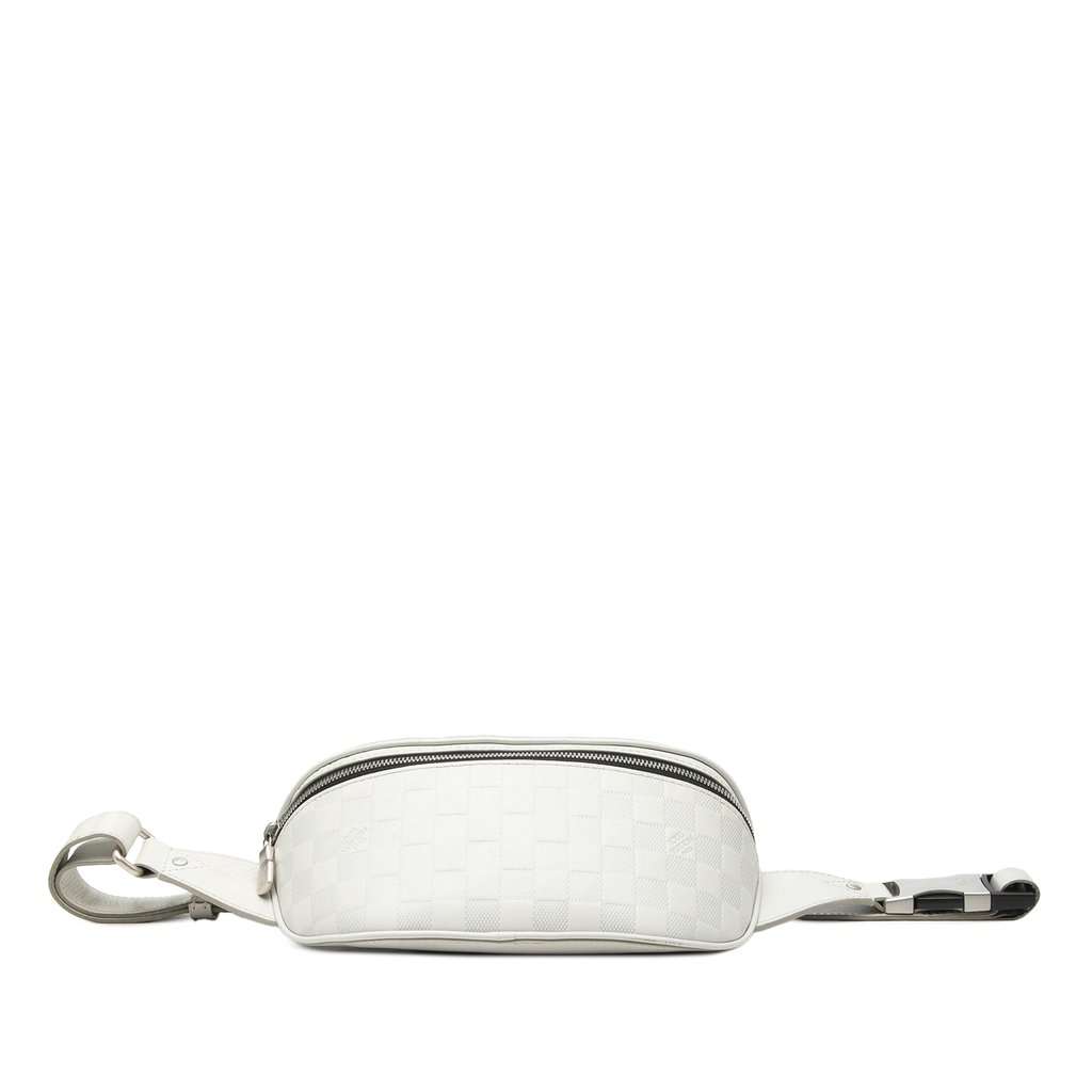 Louis Vuitton Damier Infini Campus Bumbag White Leather Very good condition - Inside View