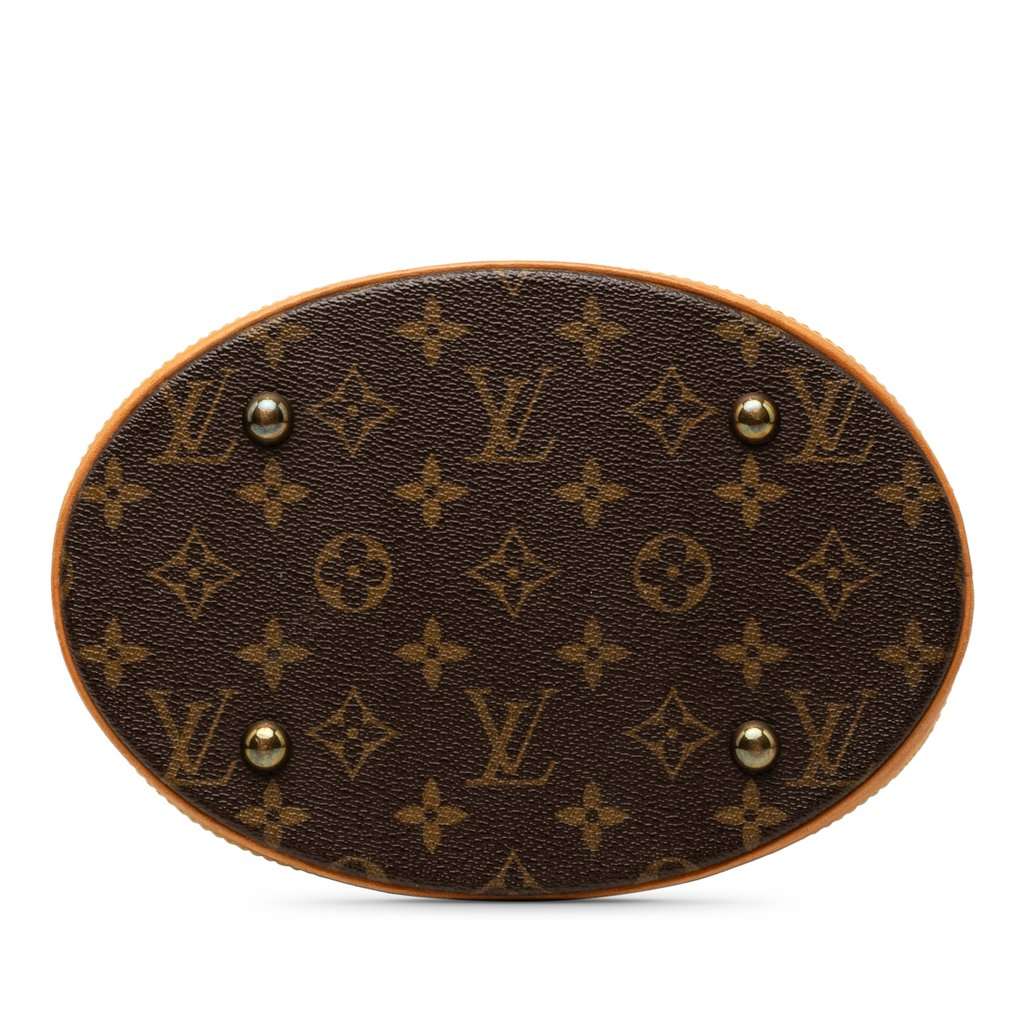 Louis Vuitton Monogram Petit Bucket Brown Very good condition - Inside View