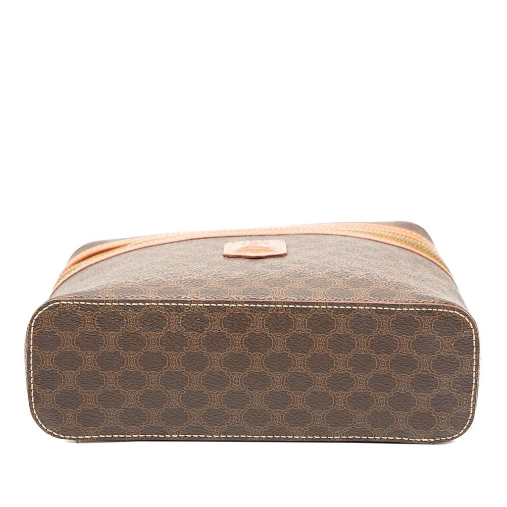 Celine Macadam Coated Canvas Vanity Bag Brown Very good condition - Inside View